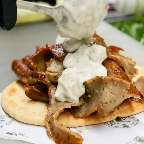 #5 Gyro Meat Platter